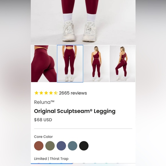 Brand new paragon leggings size small - Picture 3 of 3